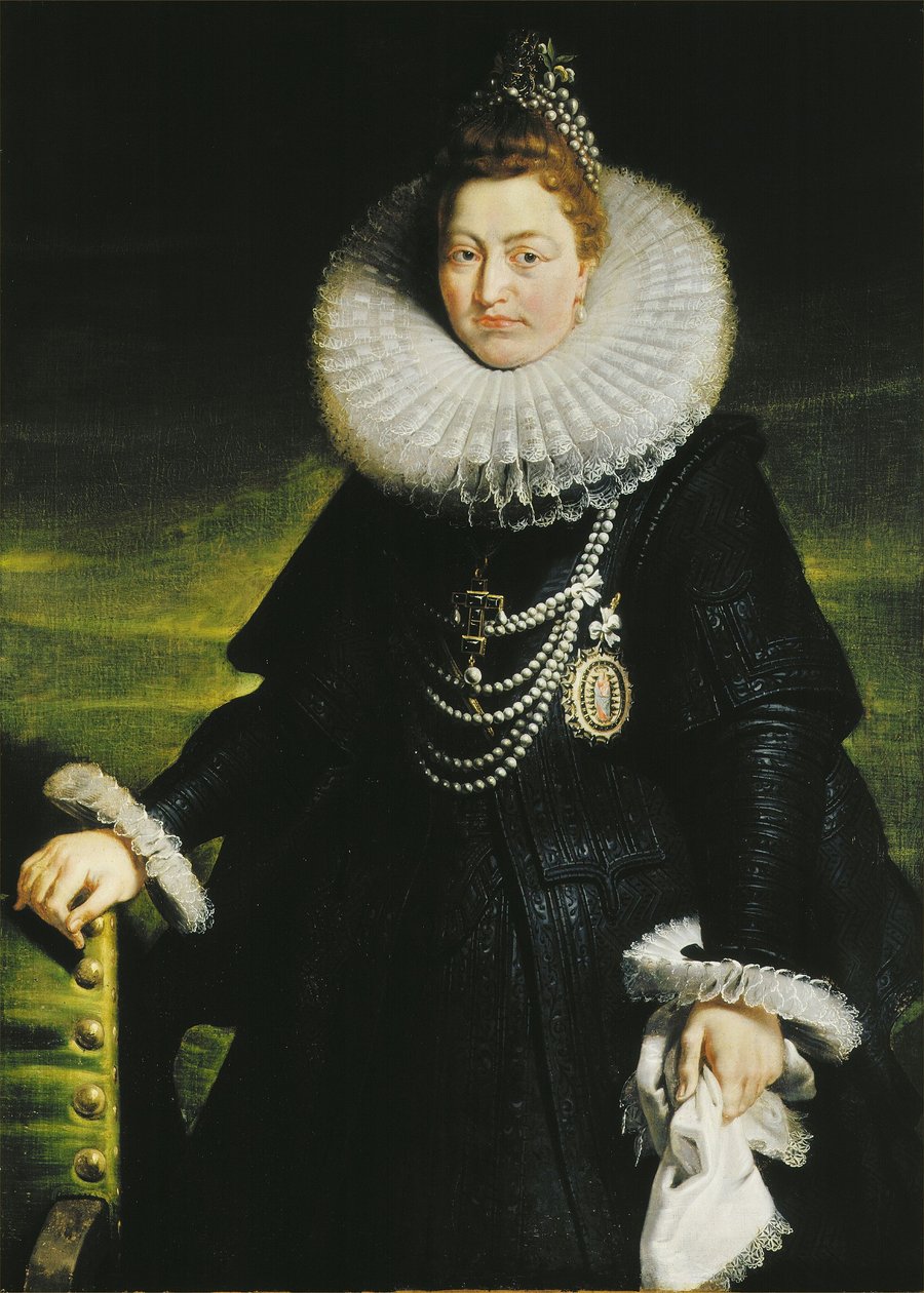 Portret arcyksiężnej Izabeli autorstwa after Peter Paul Rubens