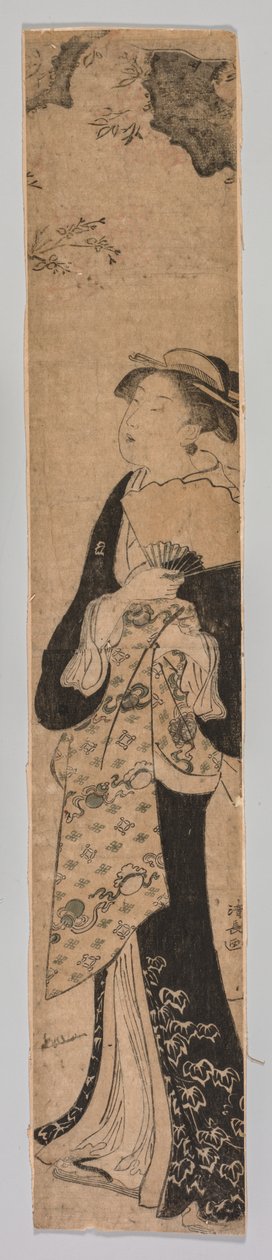 Piękno wiosny autorstwa after Torii Kiyonaga