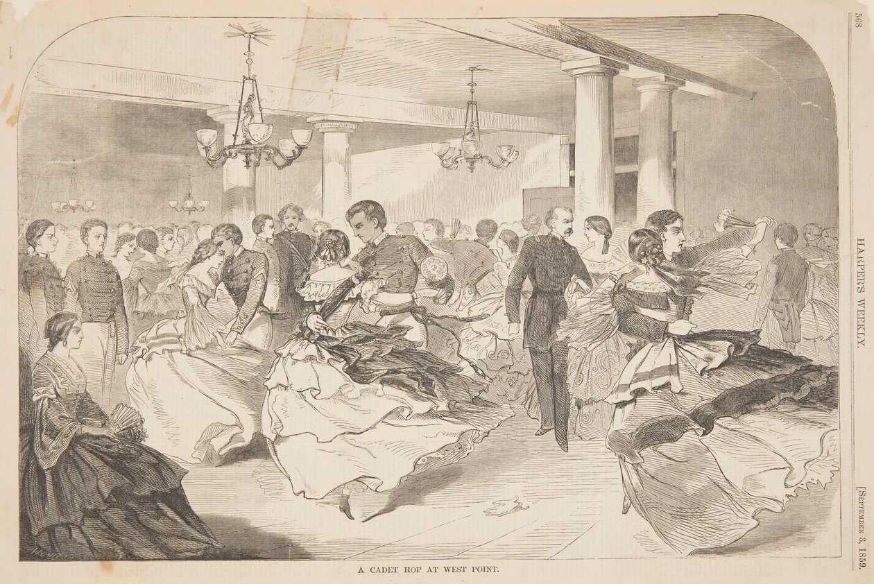 Kadet Hop w West Point autorstwa after Winslow Homer