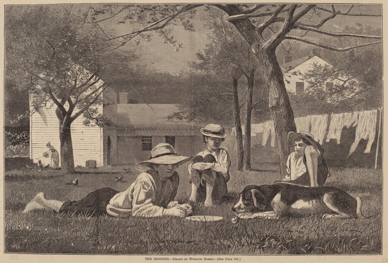 Południe autorstwa after Winslow Homer