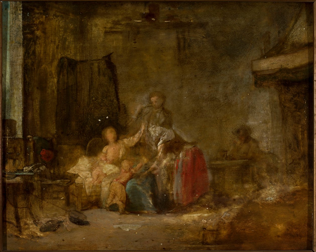 Scena rodzinna autorstwa anonymous 
