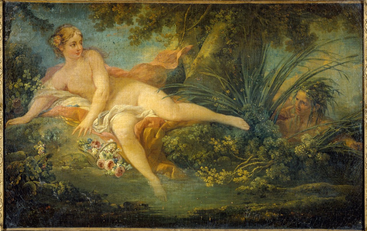 Francuski: La Nymphe surprise autorstwa anonymous 