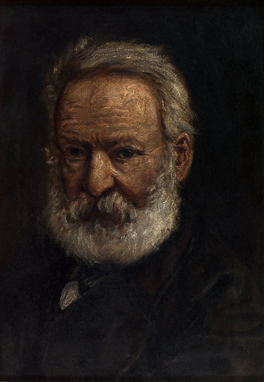 Francuski:  Portrait de Victor Hugo autorstwa anonymous 