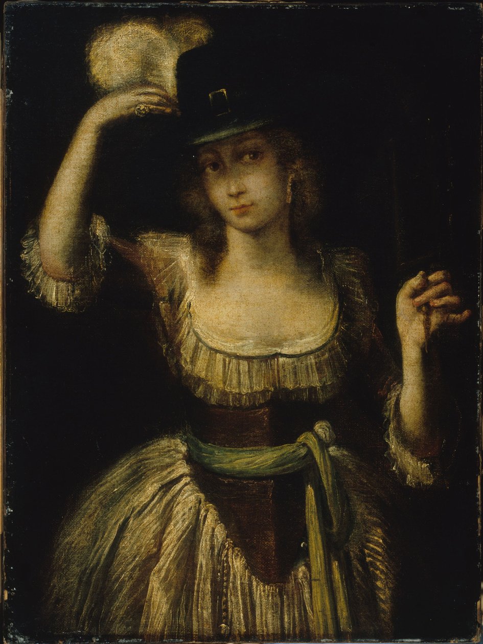 Francuski: Portrait de femme (P734) autorstwa anonymous 