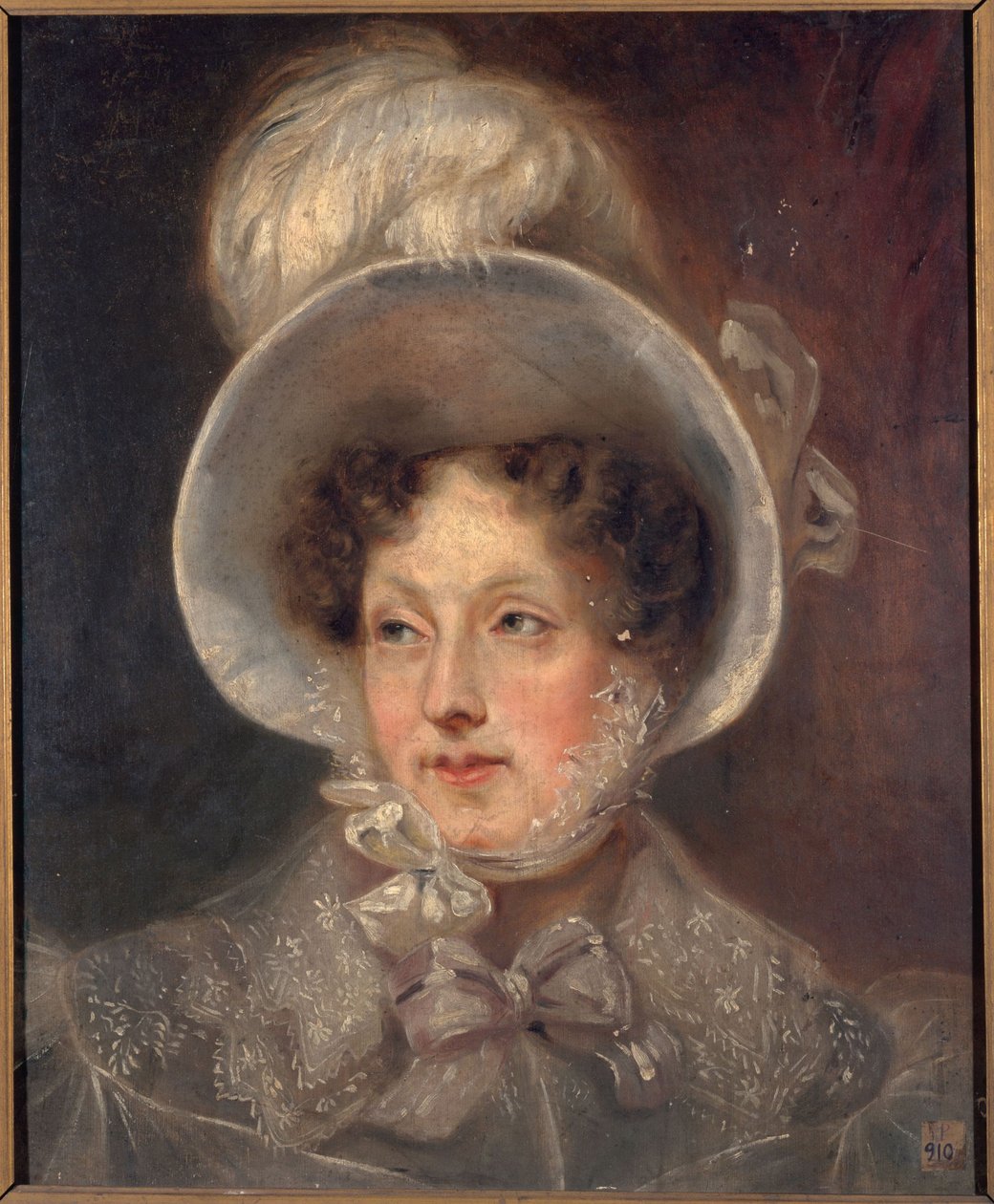 Francuski: Portrait de femme (P910) autorstwa anonymous 