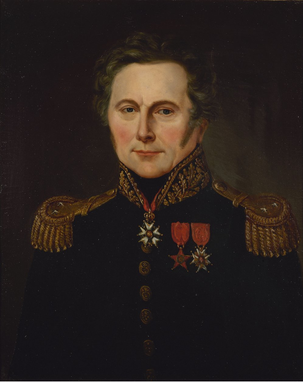 Francuski: Portrait du général Louis Hugo (1777-1843) autorstwa anonymous 