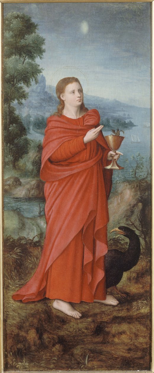 Francuski: Saint Jean à Patmos autorstwa anonymous 