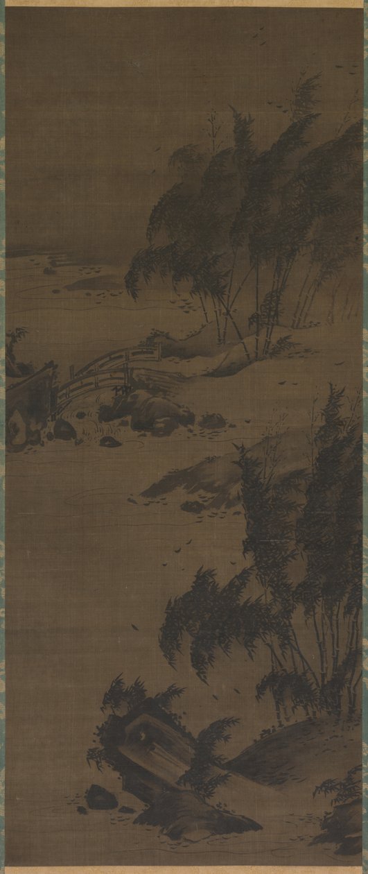 Bambus na wietrze autorstwa attributed to Genga