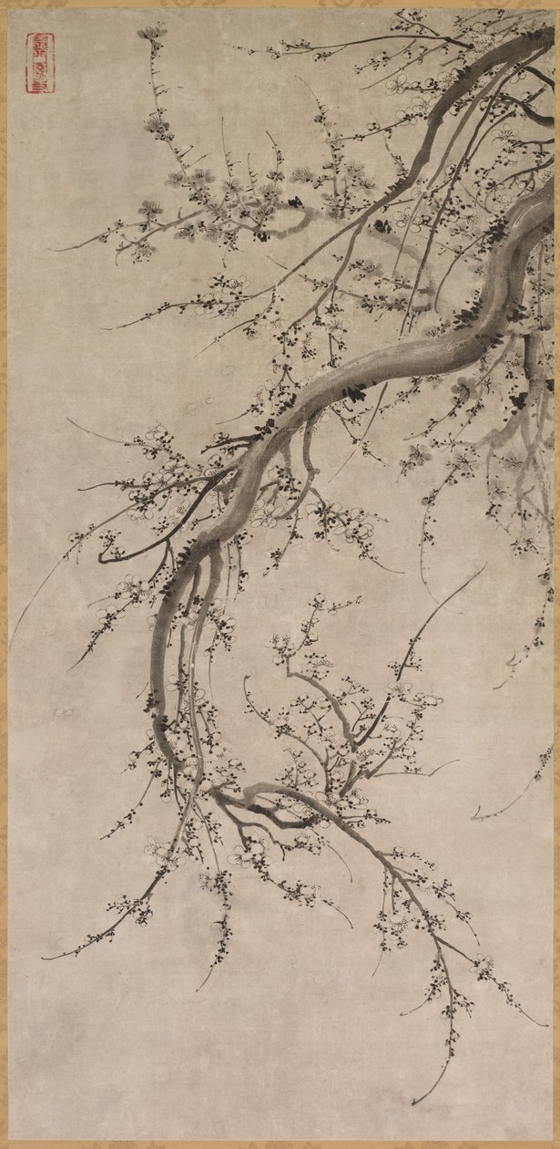 Prunus autorstwa attributed to Kano Einō