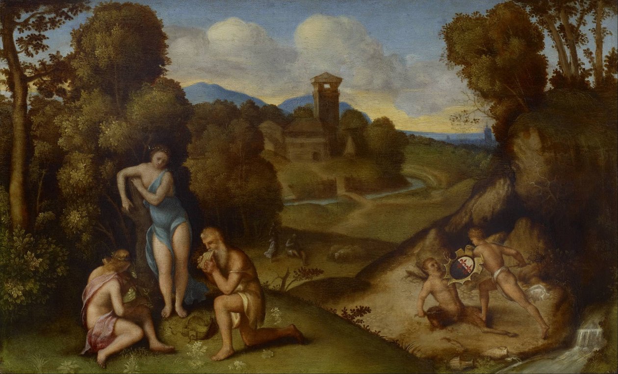 Alegoria autorstwa circle of Giorgione