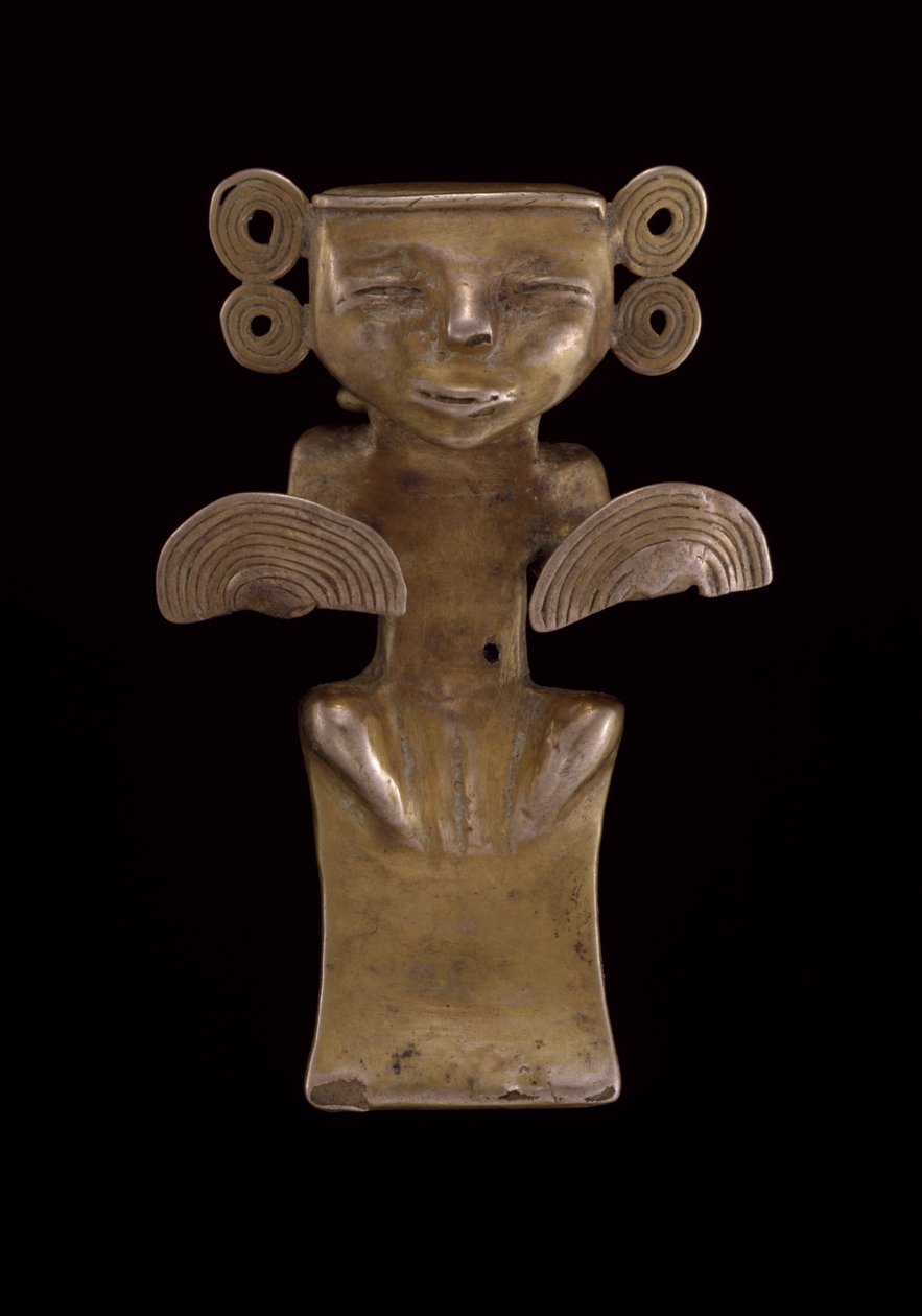 Wisiorek figuralny z otwartym tyłem autorstwa civilization Quimbaya
