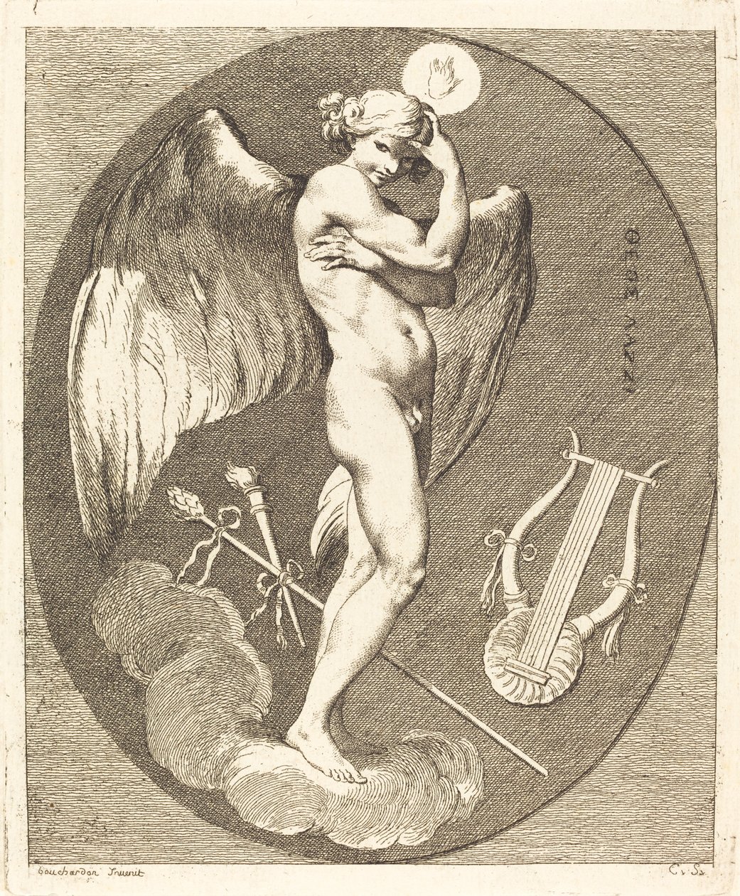 Apollo autorstwa comte de Anne Claude Philippe