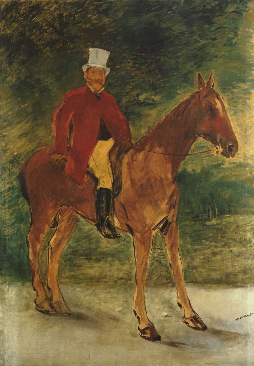 Kawaler autorstwa Édouard Manet