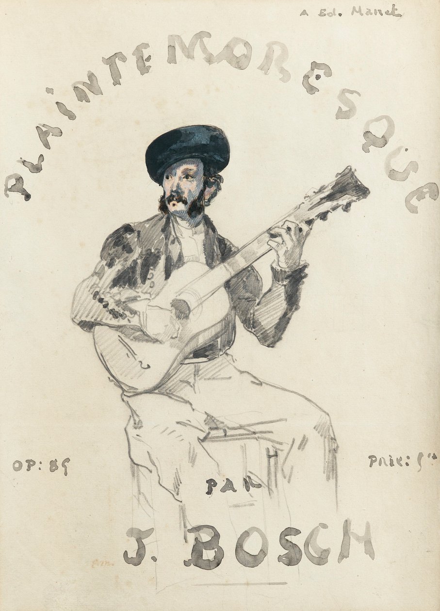 Plainte Moresque autorstwa Édouard Manet