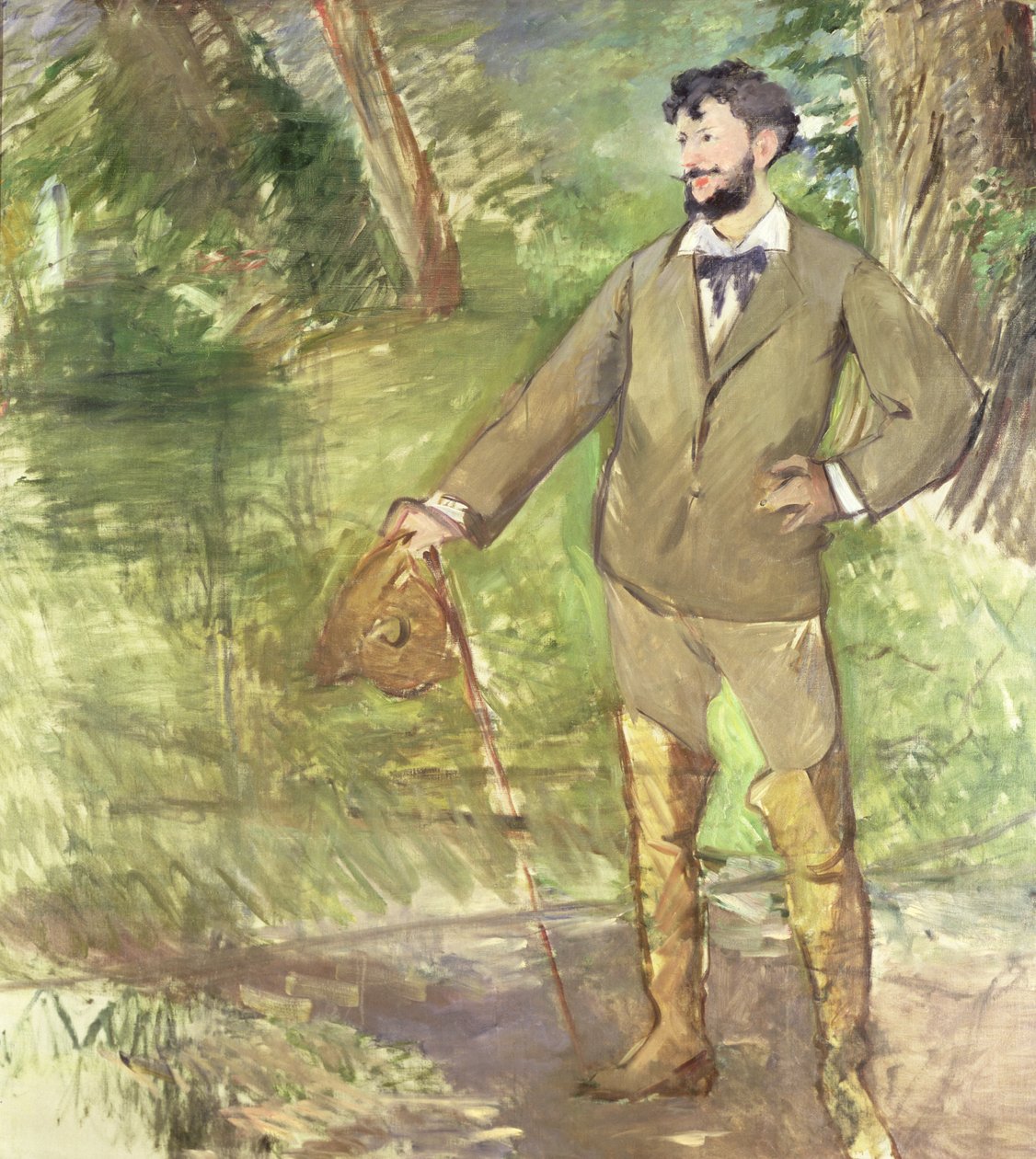 Portret Emile-Auguste Carolus-Duran (1838-1917), ok. 1876 r. autorstwa Édouard Manet