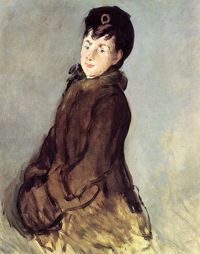 Portret Isabelle Lemonnier autorstwa Édouard Manet
