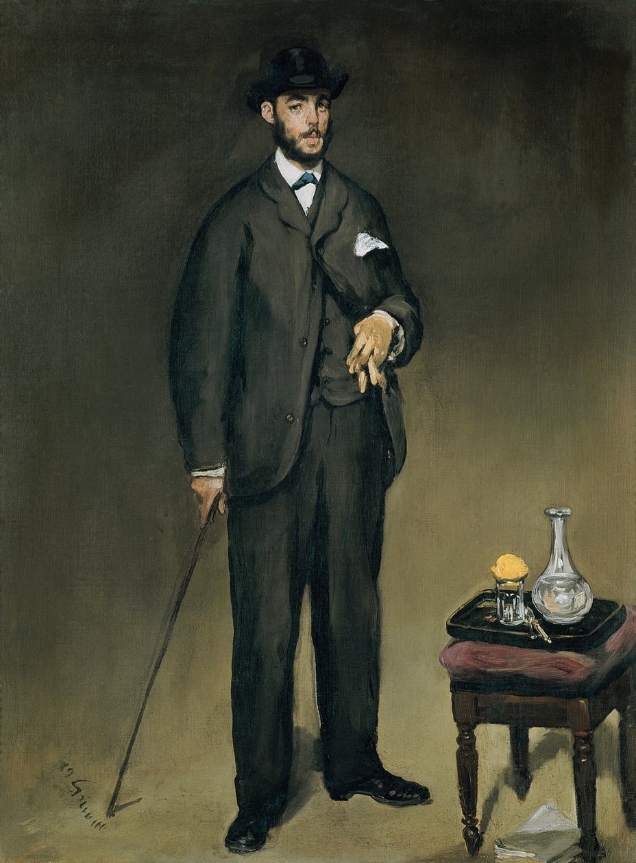 Teodor Duret (1838-1927) autorstwa Édouard Manet