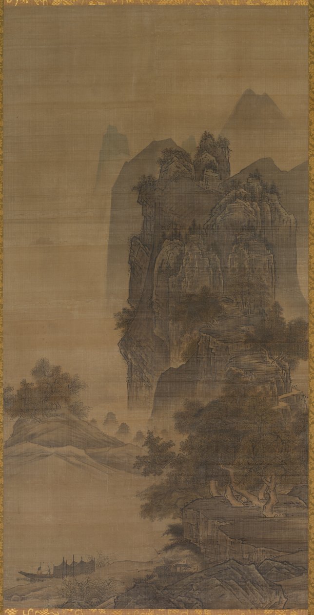 Krajobraz autorstwa follower of Sesshū Tōyō
