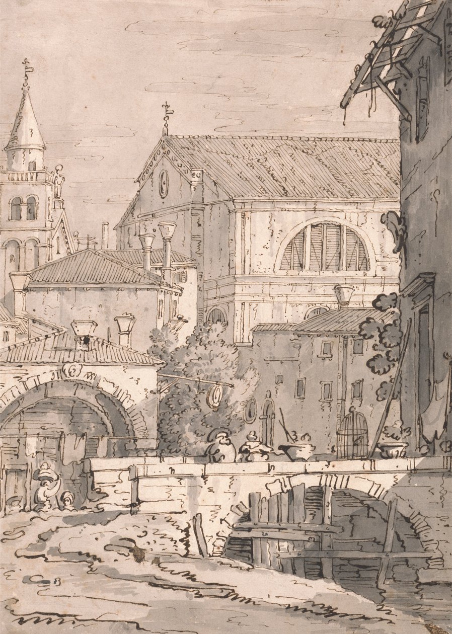 Venetian FantasyПольский autorstwa imitator of Canaletto