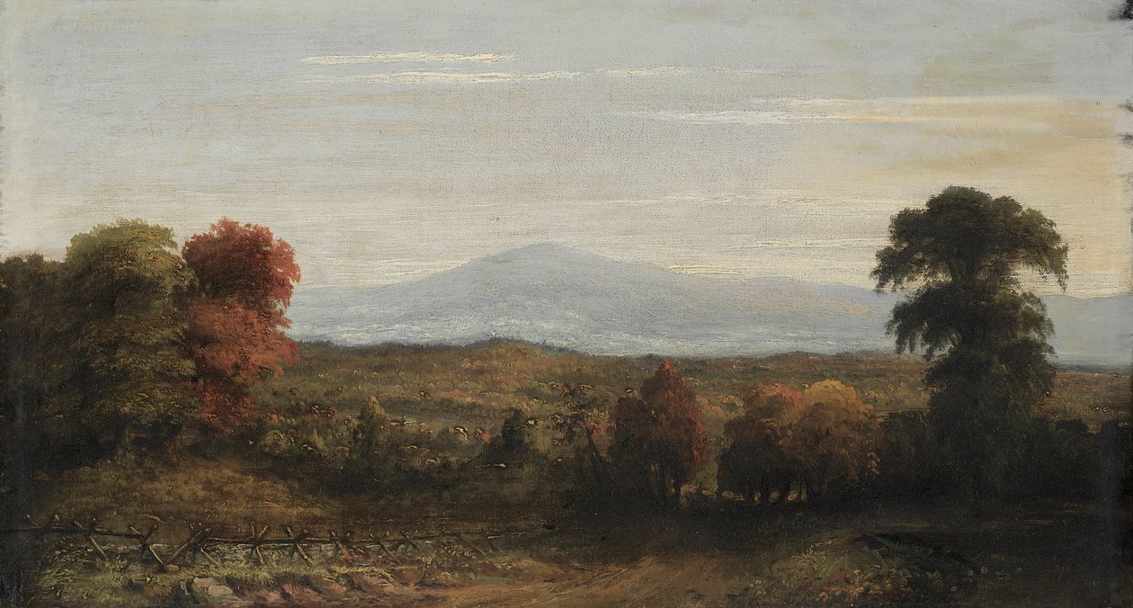 Krajobraz autorstwa imitator of Jasper F. Cropsey