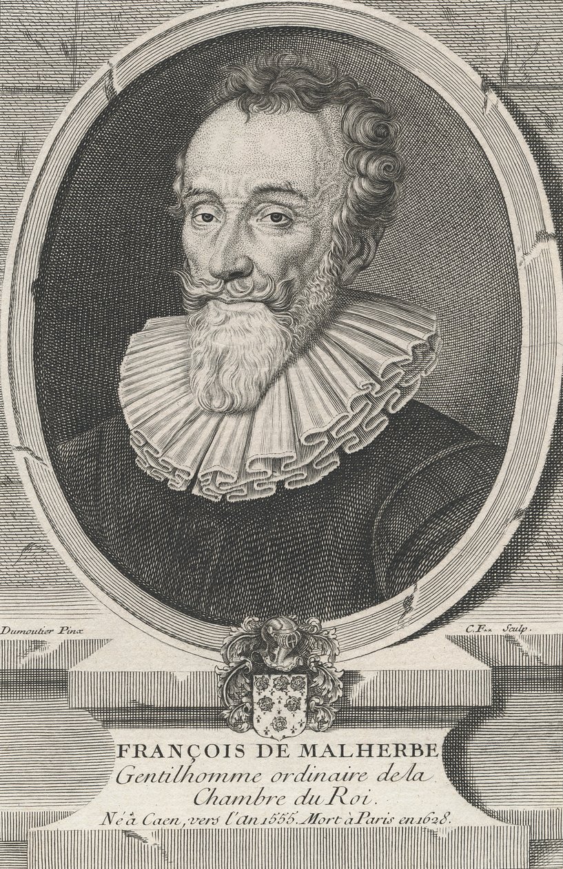 Francois de Malherbe autorstwa Daniel Dumonstier or Dumoustier