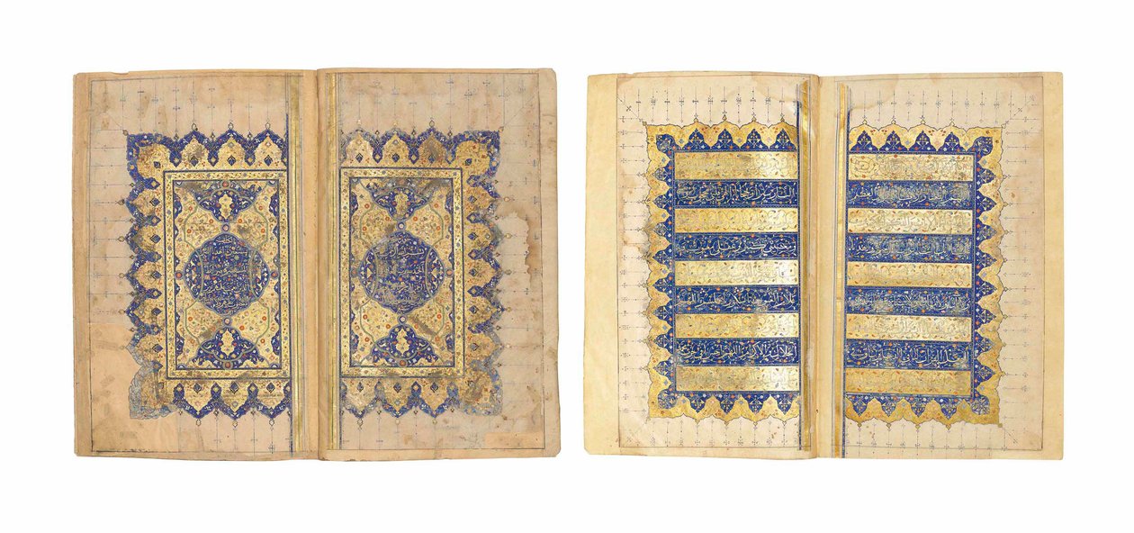 Koran, Safavid Shiraz, Iran autorstwa School Iranian