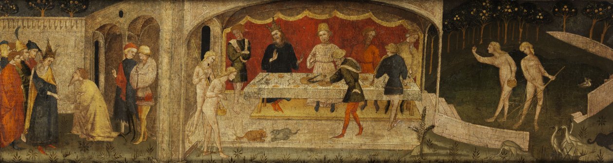 Panel przedni kasetonu autorstwa the Master of Charles of Durazzo