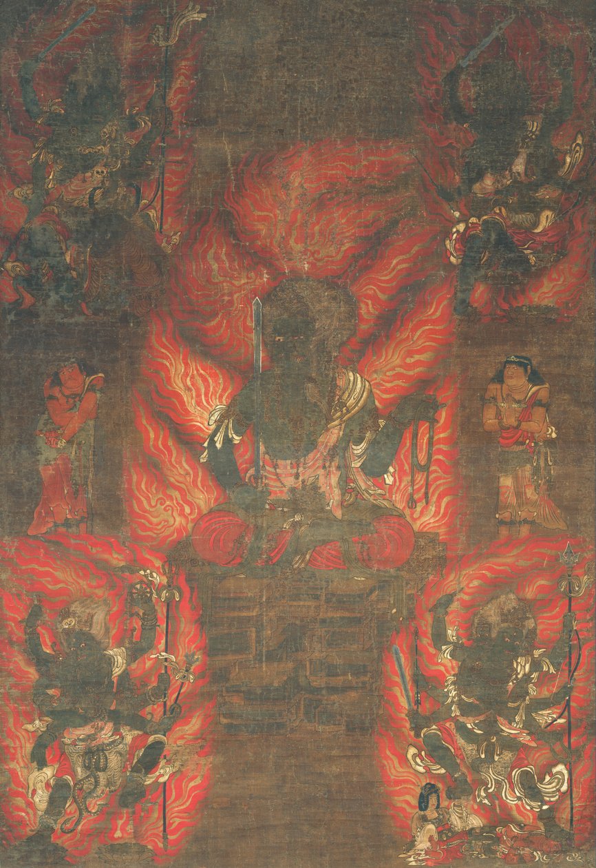 Pięć Wielkich Myō autorstwa Unknown