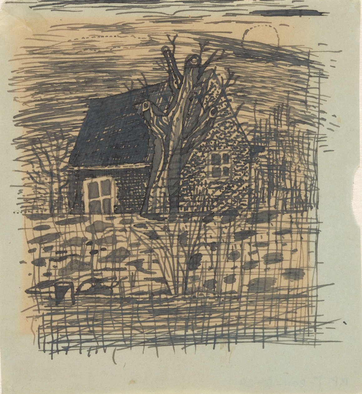 Dom autorstwa unknown (signed by artist)