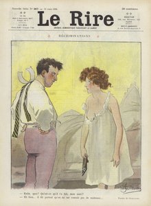 Oskarżenia. Ilustracja do Le Rire