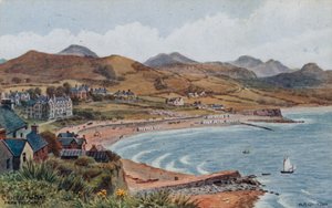 Zatoka Criccieth z zamku