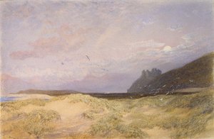 Harlech, 1862 (akwarela na papierze)