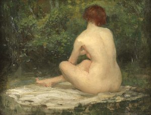 Siedząc nago