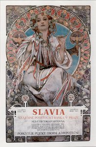 Plakat Slavia, 1907