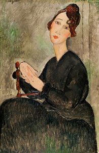 Portret Dedie Hayden, 1918