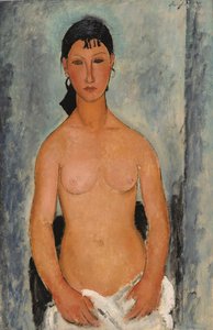 Akt stojący, 1918