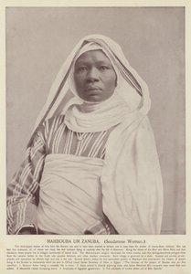 Mahbouba Um Zanuba, sudańska kobieta