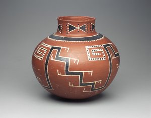 Słoik z polichromii Foumile, Anasazi, 13001500 (ceramika)
