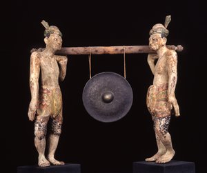 Gong, koniec XIX wieku (drewno i metal)