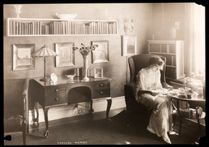 Crystal Herne, ok. 1905 (srebrny odbitka żelatynowa)
