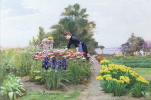 Ogród kwiatowy, 1888