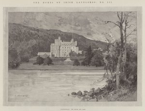 Castlewellan, dom i jezioro