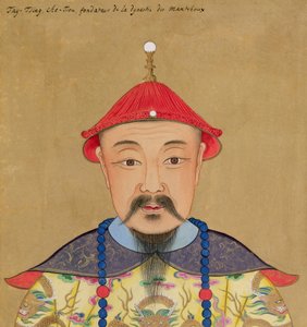 Portret Ti Qing Che-Tsu (1638-61)