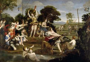 Polowanie na Dianę, 1616-17