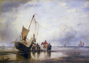 Świńska łódź na piaskach, Brighton