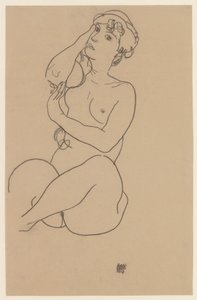 Akt leżący, 1917