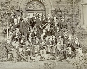 Fotografia domowa w Eton College, lata 70. XIX wieku