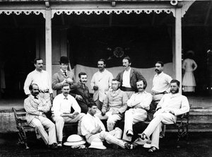 Old Harrovian Cricket 11 w Indiach, 1878