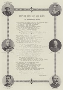 Rudyard Kiplings Nowy wiersz, Roztargniony żebrak