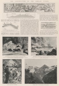 Budowa tunelu Simplon